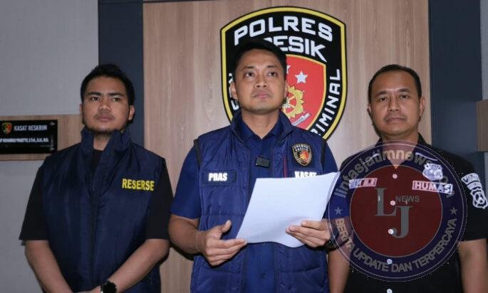 Satreskrim Polres Gresik Tangkap Pria yang Pamer Alat Kelamin ke Pengendara Perempuan di Cerme