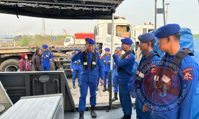 Hari Ketiga, KP Sanjaya-7017 Polri dan KN SAR Tetuka Terus Sisir Perairan Selat Sunda