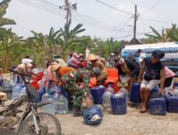 Kemarau Belum Berakhir, Kodim Boyolali Gandeng Argoloro Cafe Kirim 15 Ribu Liter Air ke Juwangi