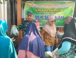 Lewat Pendampingan Babinsa, Hasil Panen KWT Makmur Mengalir Menjadi Berkah