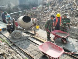 Melalui Karya Bakti Daerah Tahap III TA. 2026, Koramil 04/Jebres Tanamkan Semangat Gotong-royong Di Masyarakat