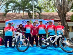 Semarak Haornas ke-43 di SMPN 1 Pucuk: Ratusan Siswa dan Guru Gelar Senam Bersama hingga Jalan Sehat Bertabur Doorprize