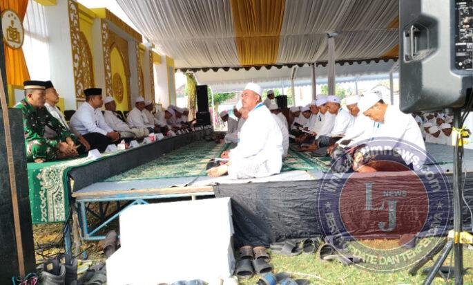 Hadiri Dzikir Maulidurrosul Muhammad SAW, Serka Jaman Pererat Tali Silaturahmi di Wiliayah