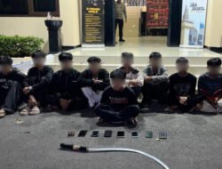 Patroli Gabungan Brimob Amankan 18 Pemuda Diduga Hendak Tawuran di Jakarta Timur