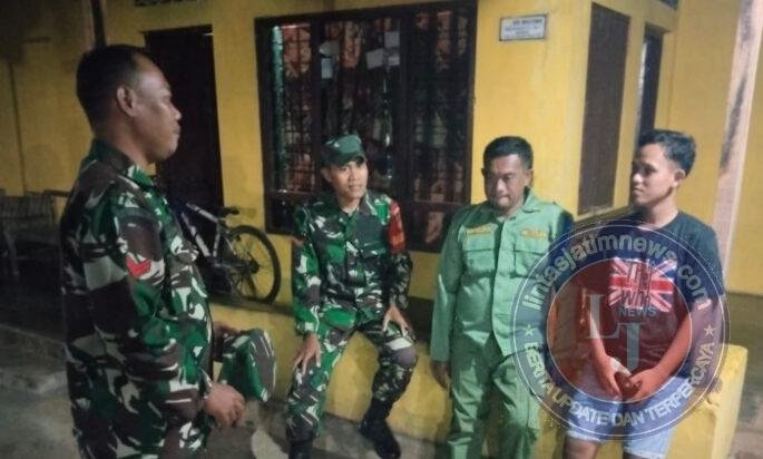 Begini Cara Personil Babinsa Koramil 17/Sidoharjo Menjaga Keamanan Dan Ketertiban Diwilayah