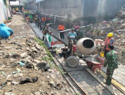 Gelorakan Semangat Gotong Royong, Koramil 04/Jebres Kebut KBD Tahap III di Gandekan
