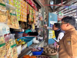 Kawal Kebijakan Bapanas, Satgas Pangan Polres Blitar Kota Sidak Rantai Pasok Beras