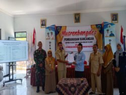 Babinsa Koramil 0801/05 Nawangan Hadiri Musrenbangdes Bahas Rancangan RKP Desa Tahun 2027