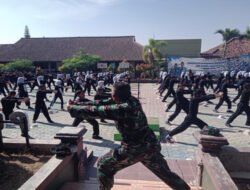 Membangun Ketrampilan Dan Semangat Patriotisme, Siswa SMK N 1 Bulukerto Dilatih TNI