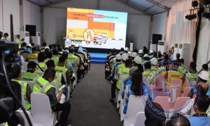 Kapolres Pelabuhan Tanjung Priok Hadiri, Peresmian Launching Onshore Power Supply, Dorong Pelabuhan Hijau dan Berkelanjutan