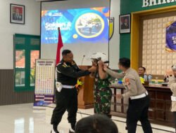 Tingkatkan Keselamatan, Subdenpom V/3-3 Banyuwangi Gelar Sosialisasi Safety Riding dan Driving di Makodim 0825