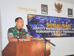 Kodim 0806/Trenggalek Perkuat Disiplin Prajurit Lewat Safety Riding