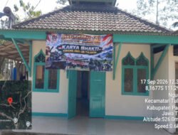 Jelang HUT TNI Ke 81, Koramil 0801/08 Tulakan Gelar Karya Bhakti di Mushola Baitul Muttaqin Desa Ngumbul