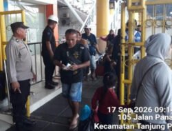 Pengamanan Embarkasi KM Labobar Tujuan Surabaya Berjalan Aman dan Lancar, 1.414 Penumpang Terlayani