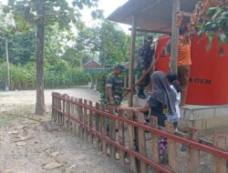 Babinsa Gesi Turun Langsung Bantu Warga Dapatkan Air Bersih di Tengah Kekeringan