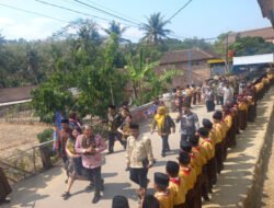 Danramil 0801/03 Arjosari dan Forkompicam Dampingi Konjen Jepang Monitoring Pembangunan Ruang Kelas Baru MI GUPPI Jatimalang