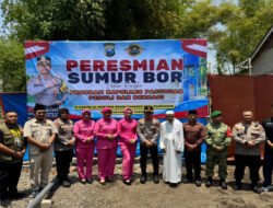 Peduli Kebutuhan Air Bersih, Polres Pasuruan Bangun Sumur Bor di Randugong
