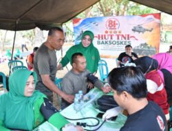 Peringati HUT ke 81 TNI, Kodim Ponorogo Adakan Baksos Kesehatan dan Bagi Bagi Sembako