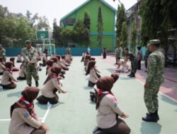 Peringati HUT ke 81 TNI, Kodim Ponorogo dan Poskes Ponorogo Gelar Pelatihan Hidup Dasar