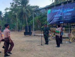 Koramil 0806-11/Panggul Kukuhkan Anggota Saka Wira Kartika Angkatan XVII