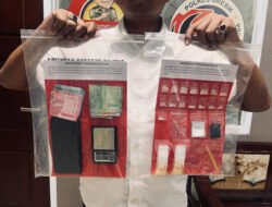 Satresnarkoba Polres Gresik Bongkar Peredaran Sabu, 15 Klip Seberat 7,356 Gram Diamankan