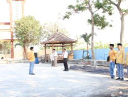 Apel Bersama Polres Lamongan, Al Mizan Bekali Santri tentang Disiplin dan Keamanan