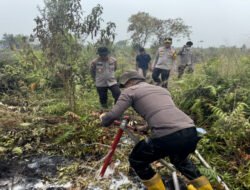 Polda Jambi Gunakan 1.400 Liter Cairan X-Fire untuk Percepat Penanganan Karhutla di Taman Nasional Berbak