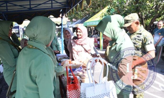 HUT ke 81 TNI, Ada Bazar Pasar Murah di Kodim Ponorogo