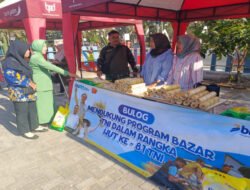 KODIM 0801/PACITAN Gelar Bazar Pasar Murah dalam Rangka HUT TNI ke-81
