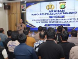 Kapolres Pelabuhan Tanjung Priok Bekali Personel dengan Filosofi Hukum dan Strategi Penegakan Hukum
