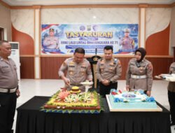 Hari Lalu Lintas Bhayangkara ke -71, Polres Jember Perkuat Sinergi dan Transformasi Pelayanan Prima