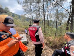 Polres Nganjuk Siagakan Personel Pasca-Karhutla Gunung Wilis, Antisipasi Bara Api Kembali Muncul