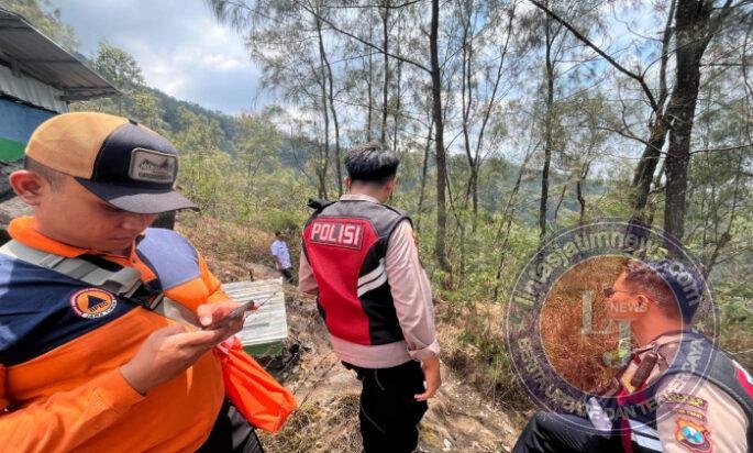 Polres Nganjuk Siagakan Personel Pasca-Karhutla Gunung Wilis, Antisipasi Bara Api Kembali Muncul