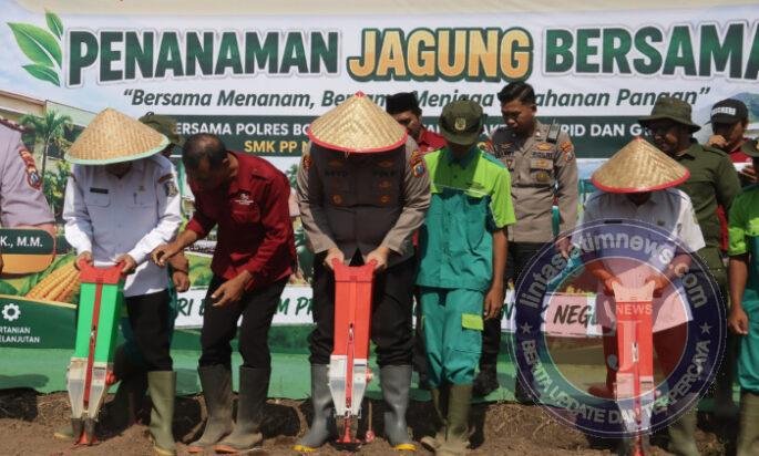 Hari Tani Nasional 2026, Polres Bondowoso Gandeng Petani dan Dunia Pendidikan Wujudkan Ketahanan Pangan