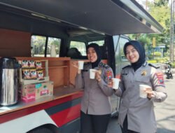 Kopi Keliling Satbinmas Polres Gresik, Bangun Kedekatan dan Komunikasi dengan Masyarakat