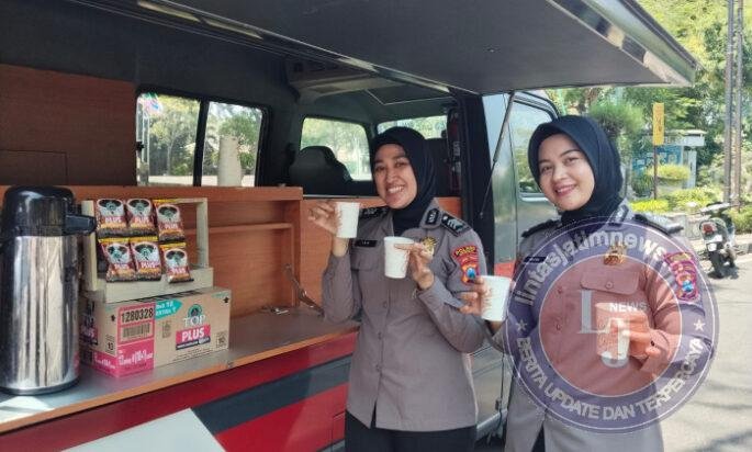 Kopi Keliling Satbinmas Polres Gresik, Bangun Kedekatan dan Komunikasi dengan Masyarakat