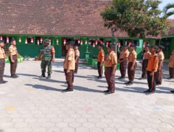 Menanamkan Disiplin Sejak Dini, 121 Siswa SDN Suluk 01 Belajar PBB