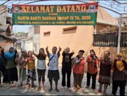 Set Set Wet, Sampai Hari Ini Hasil Karya Bakti Daerah Tahap IV TA. 2026 Koramil 03 Serengan Sudah Capai 99,9 Persen