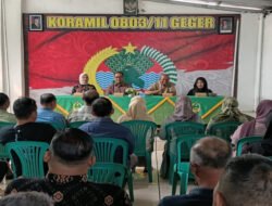 Berpisah dalam Tugas, Empat Prajurit Koramil Geger Melangkah ke Pengabdian Baru