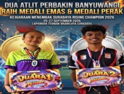 Dua Atlet Perbakin Banyuwangi Sabet Medali Emas dan Perak di Surabaya Rising Champion 2026