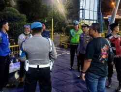 Patroli Cipta Kondisi Polres Pelabuhan Tanjung Priok Sasar Jalur Pelabuhan, Imbau Pengemudi Trailer dan Penumpang Kapal