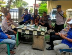 Jaga Kamtibmas di Pelabuhan Sunda Kelapa, Polsek Kawasan Sunda Kelapa Ajak Pengguna Jasa Bersinergi