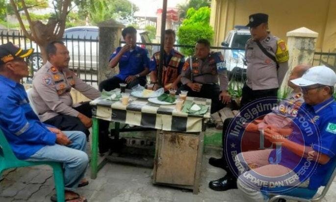 Jaga Kamtibmas di Pelabuhan Sunda Kelapa, Polsek Kawasan Sunda Kelapa Ajak Pengguna Jasa Bersinergi