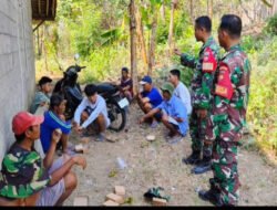 Jangan Anggap Sepele, Babinsa Teras Ingatkan Warga, Api Kecil Bisa Jadi Petaka Besar