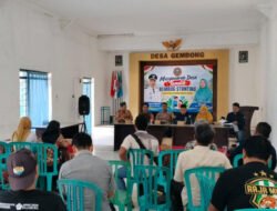 Babinsa Desa Gembong Hadiri Musdes Penetapan Perubahan APBDes 2026 dan RKPDes 2027