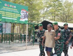 Sambut HUT TNI ke-81 dan HUT Kodam IV/Diponegoro ke-76, Yonif TP 449/SH Gelar Cek Kesehatan Gratis