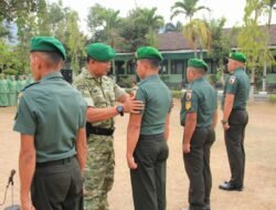 33 Prajurit Kodim 0806/Trenggalek Naik Pangkat, Dedikasi Jadi Kunci