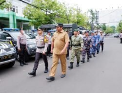 Dandim 0801/Pacitan Bersama Forkopimda Hadiri Apel Gelar Pasukan Operasi Patuh Semeru 2026