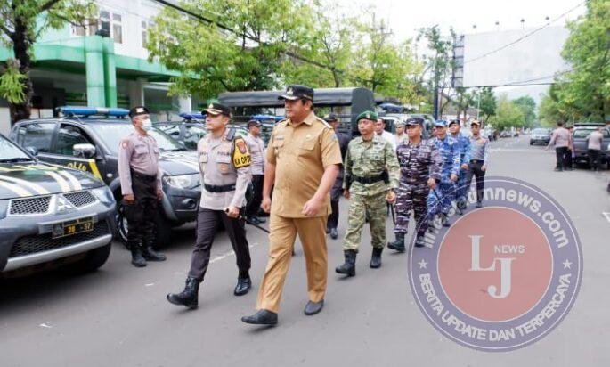 Dandim 0801/Pacitan Bersama Forkopimda Hadiri Apel Gelar Pasukan Operasi Patuh Semeru 2026