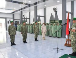Dandim Ponorogo Pimpin Acara Laporan Korps Kenaikan Pangkat Bintara, Tamtama dan PNS Periode 01-10-2026